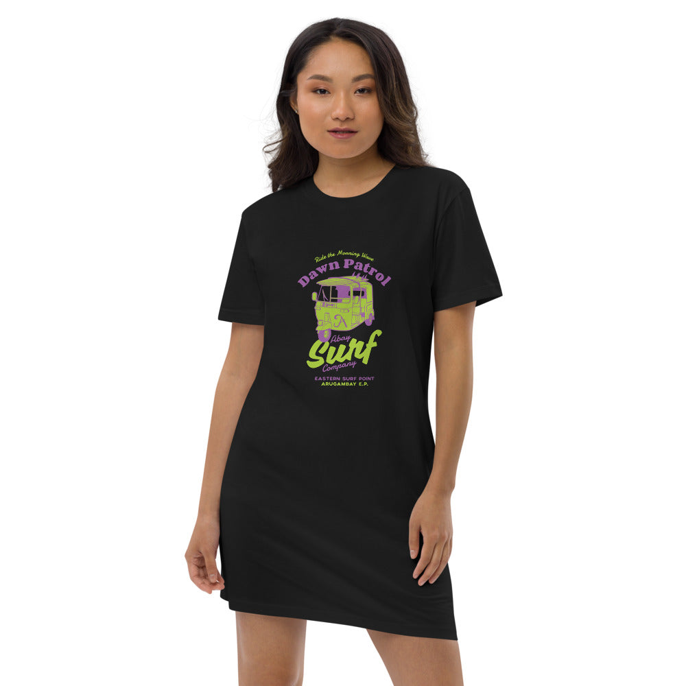 Arugambay / ABAY TukTuk Patrol Purple Eco t-shirt dress /STANLEY/STELLA