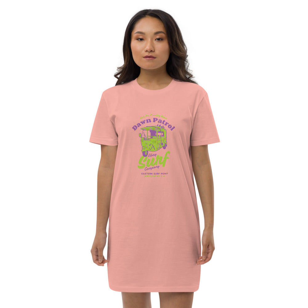 Arugambay / ABAY TukTuk Patrol Purple Eco t-shirt dress /STANLEY/STELLA