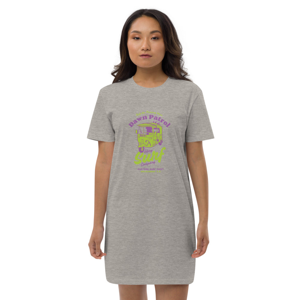 Arugambay / ABAY TukTuk Patrol Purple Eco t-shirt dress /STANLEY/STELLA