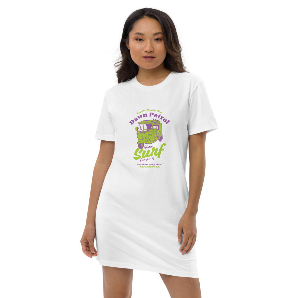 Arugambay / ABAY TukTuk Patrol Purple Eco t-shirt dress /STANLEY/STELLA