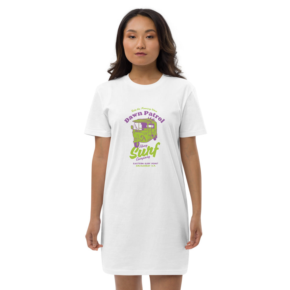 Arugambay / ABAY TukTuk Patrol Purple Eco t-shirt dress /STANLEY/STELLA
