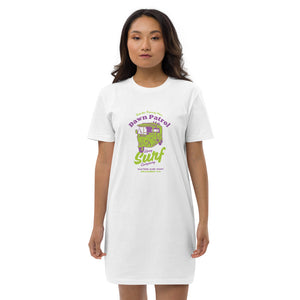 Arugambay / ABAY TukTuk Patrol Purple Eco t-shirt dress /STANLEY/STELLA