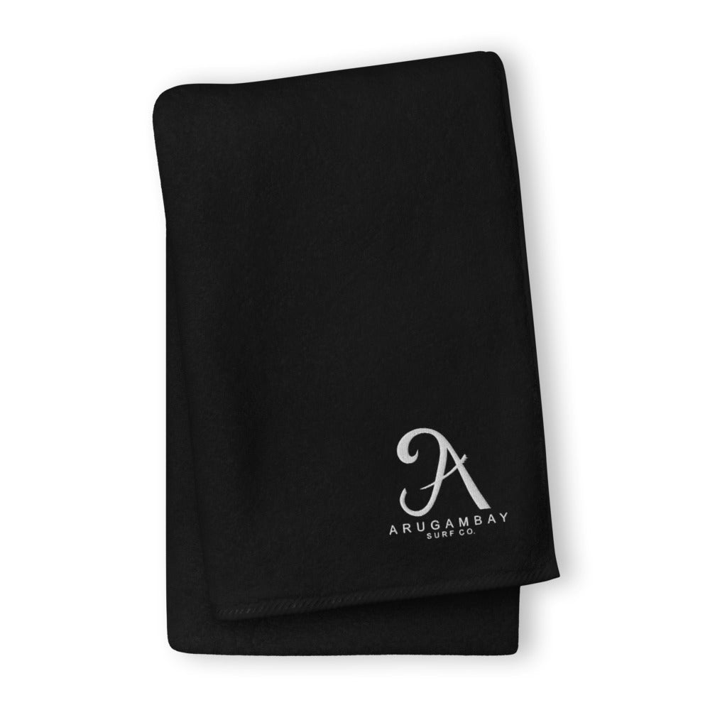 ArugamBay Surf Co towel Cotton Embroidered White patch
