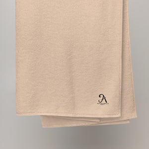 ArugamBay Surf Co towel Cotton Black Embroidered