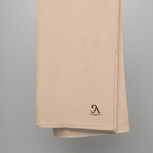ArugamBay Surf Co towel Cotton Black Embroidered