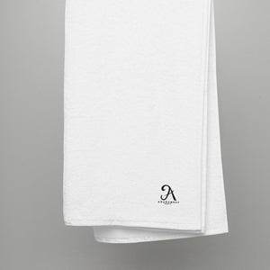ArugamBay Surf Co towel Cotton Black Embroidered