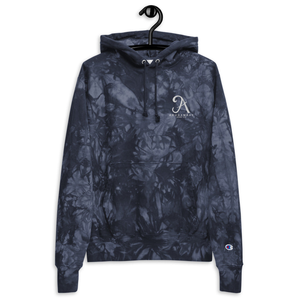 Arugambay Surf Co Unisex Champion Embroidered tie-dye hoodie