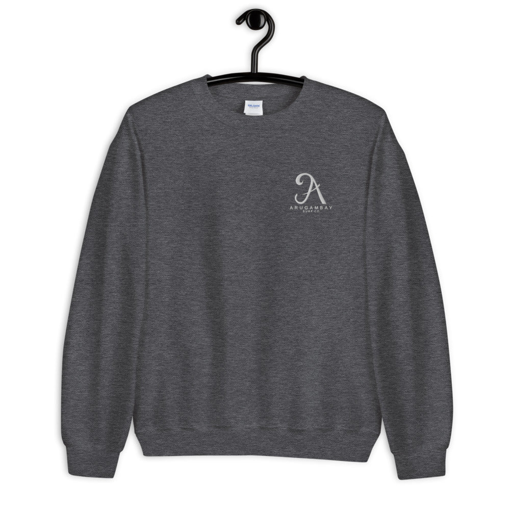 Arugambay Surf Co Unisex Embroidered Sweatshirt GL/
