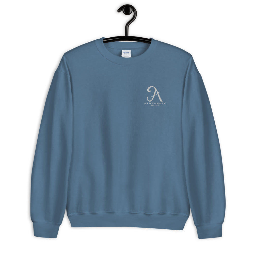 Arugambay Surf Co Unisex Embroidered Sweatshirt GL/