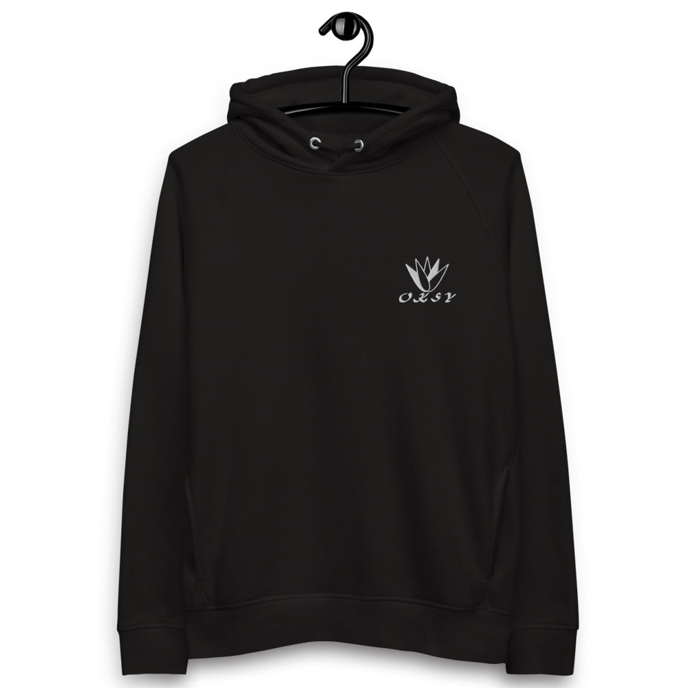 Oksy Life Style Women's pullover Eco Black hoodie S/S