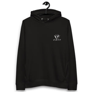 Oksy Life Style Women's pullover Eco Black hoodie S/S