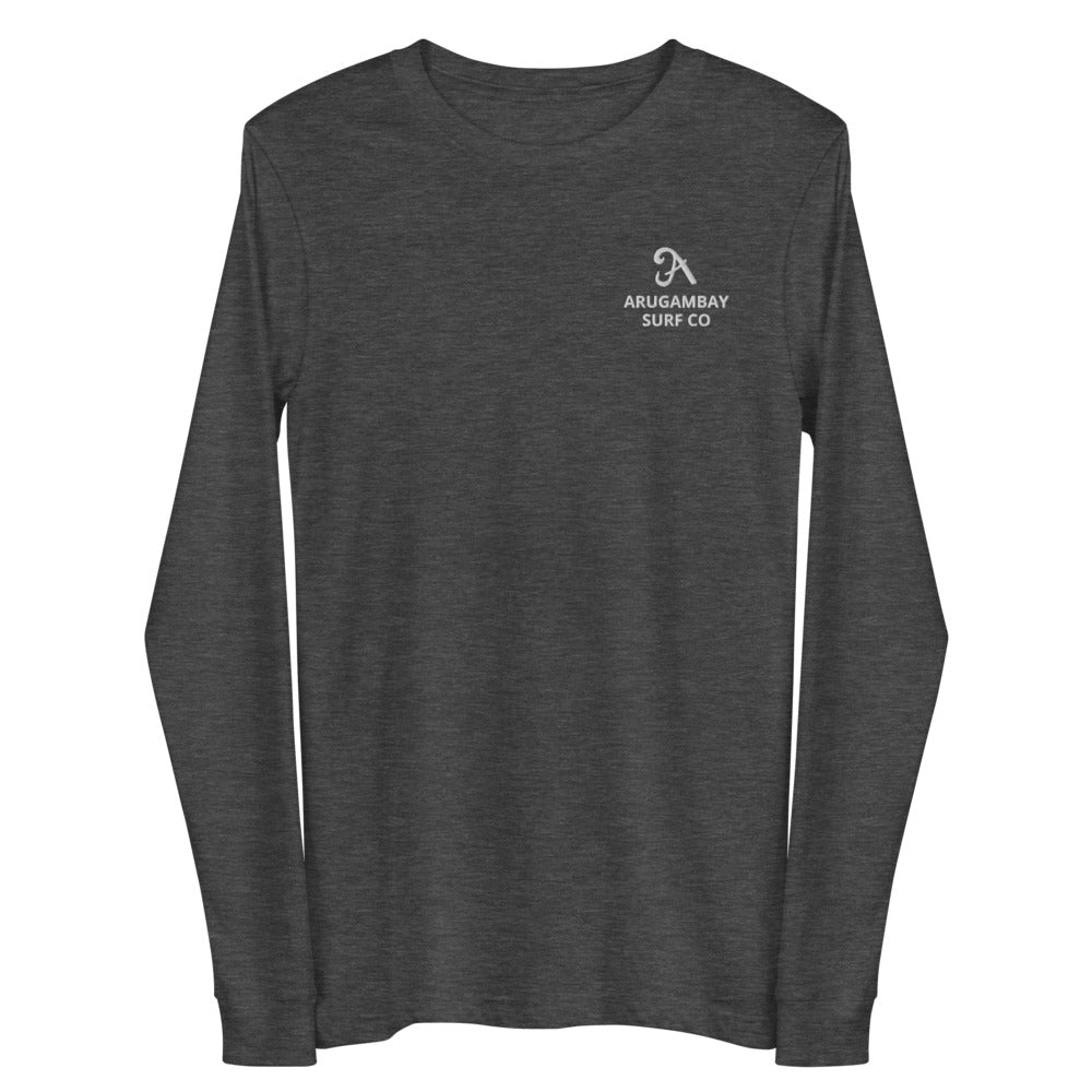 ArugamBay Surf Co Embroidered Unisex Long Sleeve Tee