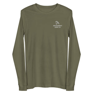 ArugamBay Surf Co Embroidered Unisex Long Sleeve Tee