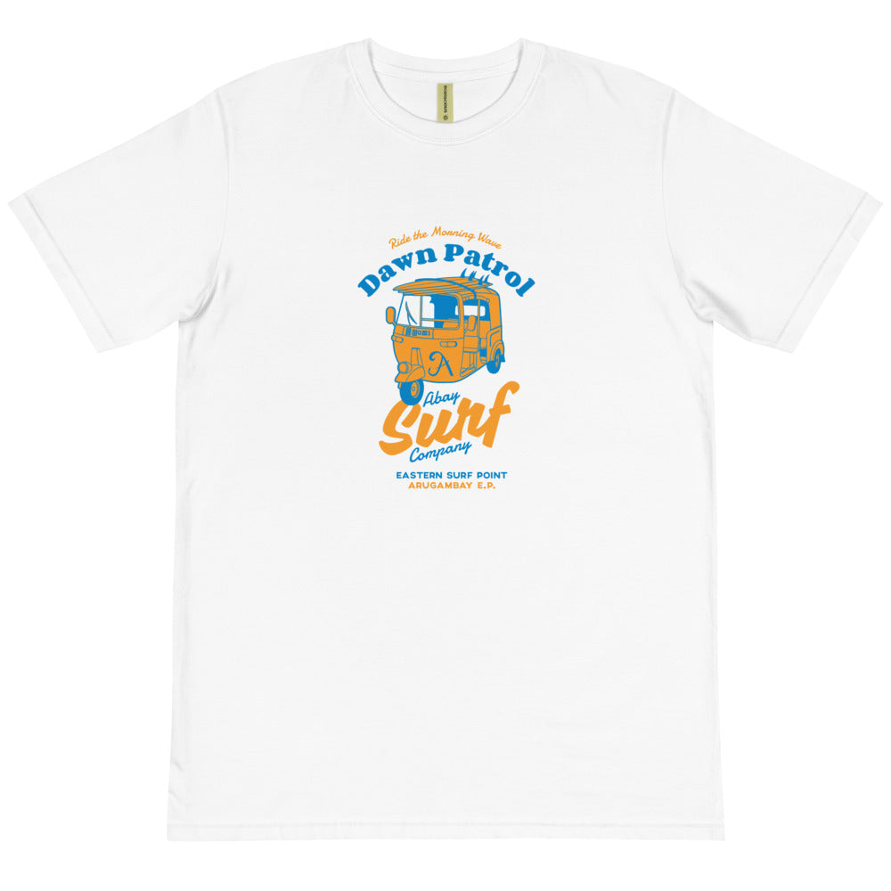 Arugambay / ABAY Tuktuk Patrol Front Orange Organic Eco T-Shirt