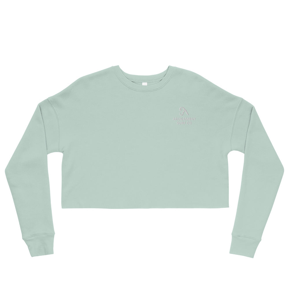 ArugamBay Surf Co  Embroidered Crop Sweatshirt