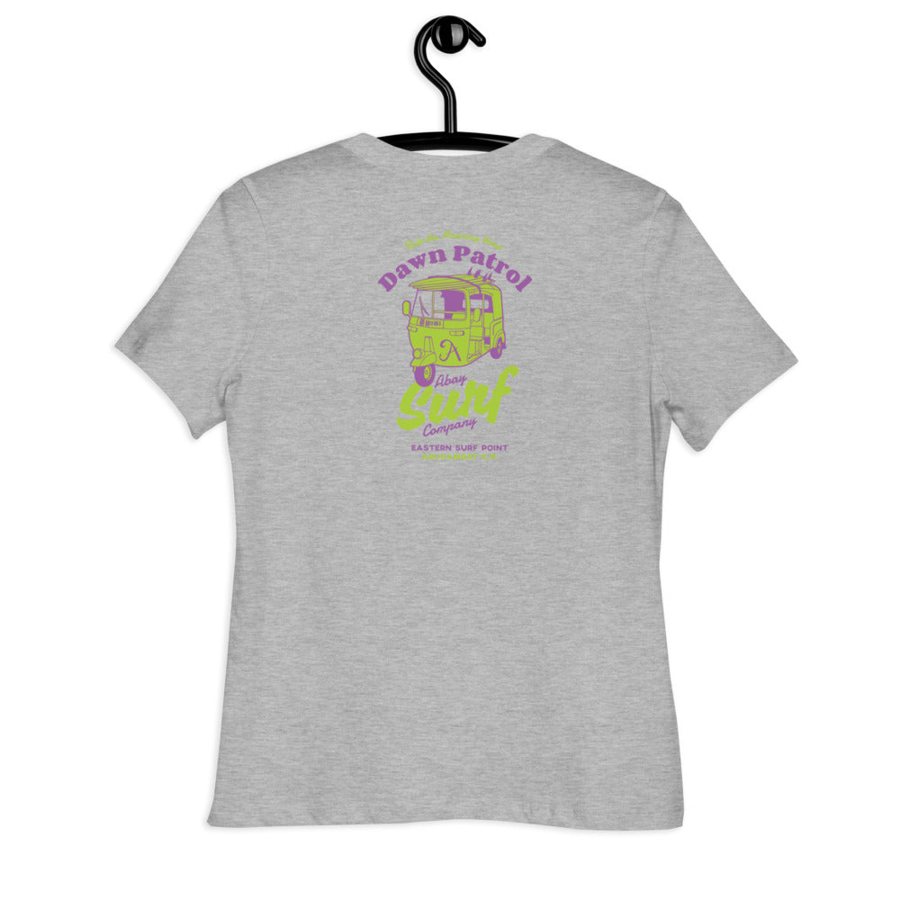 Arugambay / ABAY Tuktuk patrol Purple Women's Relaxed Bella T-Shirt