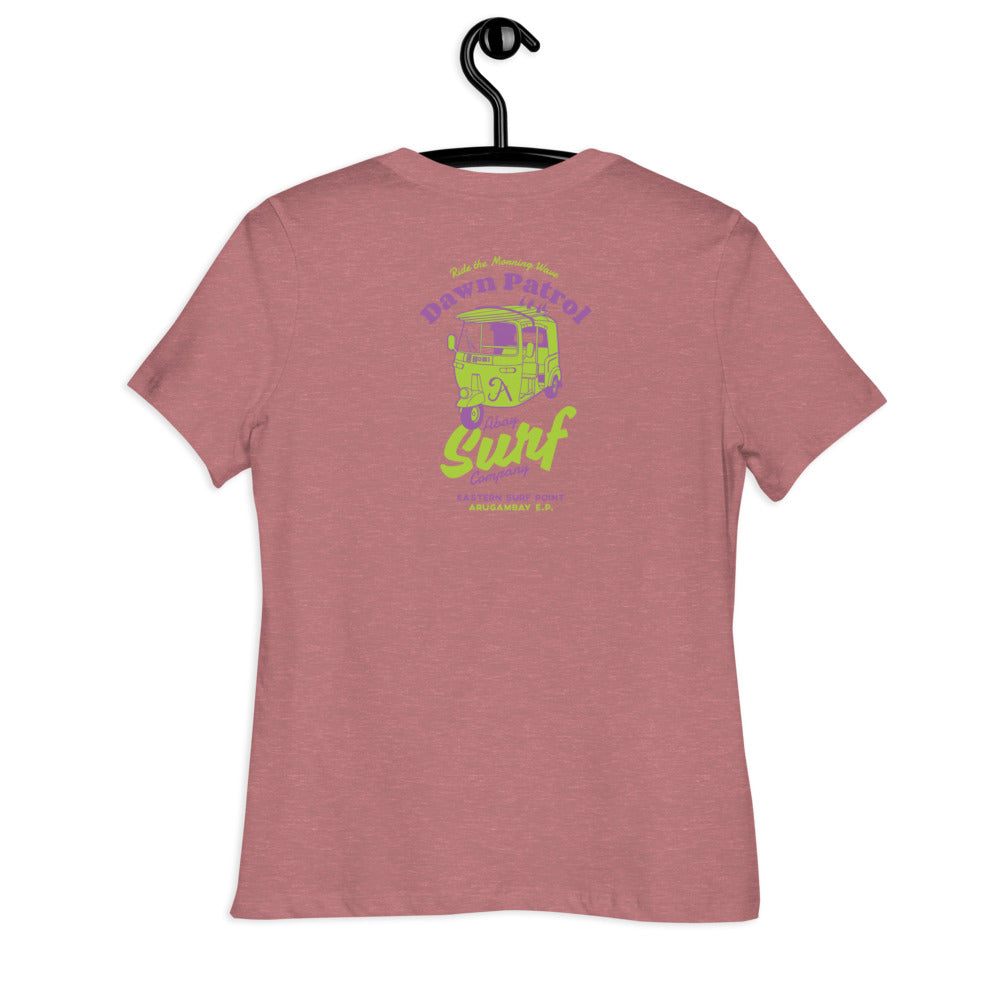 Arugambay / ABAY Tuktuk patrol Purple Women's Relaxed Bella T-Shirt