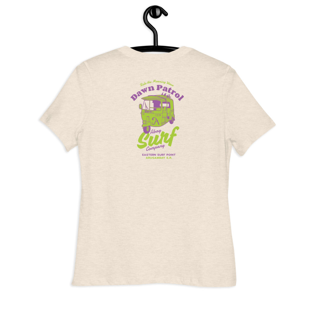 Arugambay / ABAY Tuktuk patrol Purple Women's Relaxed Bella T-Shirt
